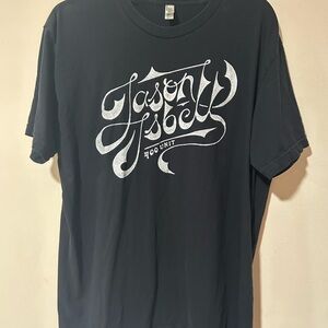 Jason Isbell & the 400 Unit black graphic t-shirt